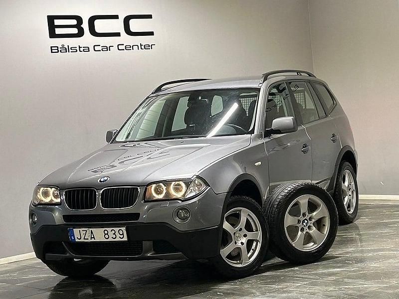 Grå Begagnad 2009 BMW X3 Comfort Edition SUV | 99 900 kr (Dyr) - Bild 1/3