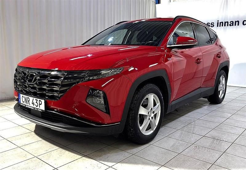 Begagnad Hyundai Tucson Advanced 180 HK (132 kW) 2021 Röd SUV