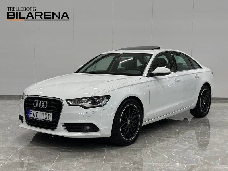 Vit Begagnad 2012 Audi A6 Proline Sedan | 144 900 kr (Marknadspris) - Bild 1/4