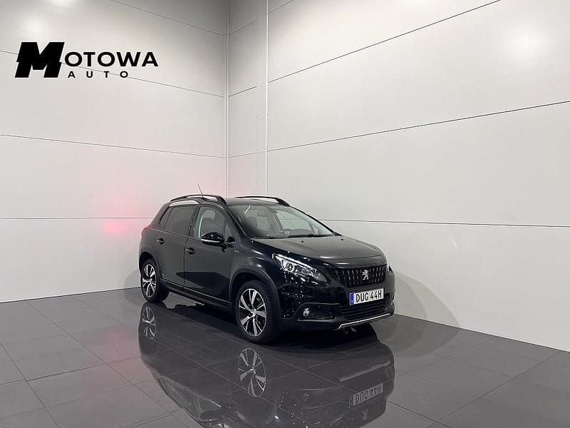 Svart Begagnad 2019 Peugeot 2008 GT-line SUV | 159 900 kr (Marknadspris) - Bild 1/4