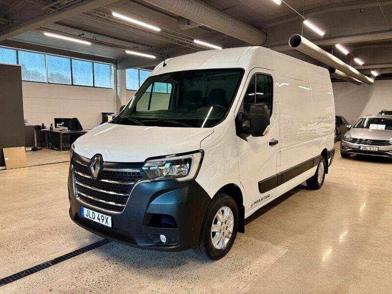 Vit Begagnad 2020 Renault Master Van | 239 900 kr (Marknadspris) - Bild 1/4