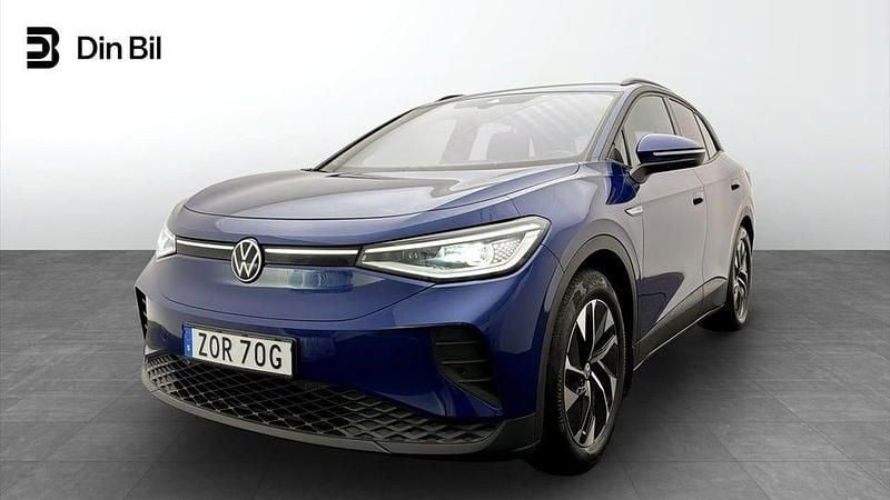 Blue dusk metallic Begagnad 2023 VW ID.4 Comfortline SUV | 364 500 kr (Marknadspris) - Bild 1/4