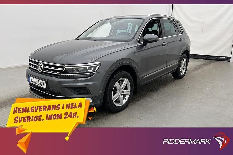 Silver Begagnad 2017 VW Tiguan GT SUV | 179 800 kr (Marknadspris) - Bild 1/3