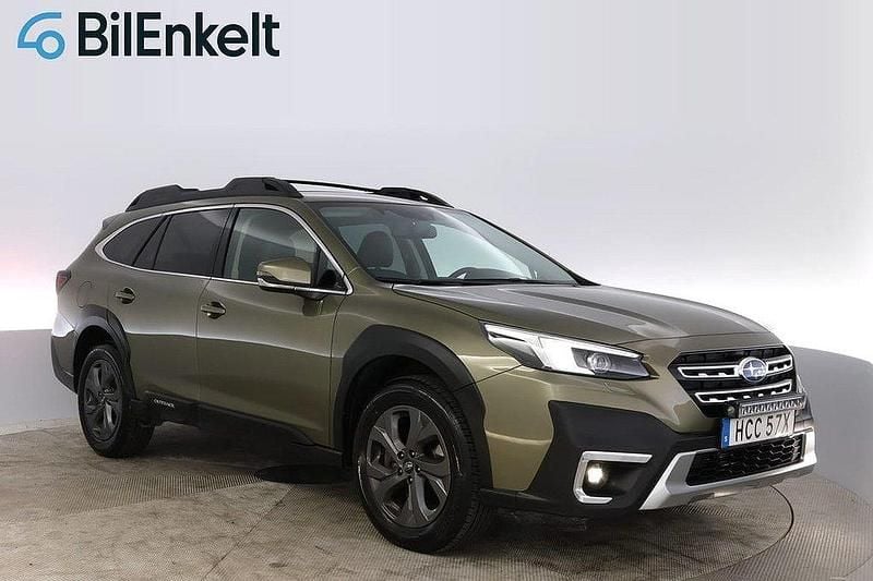 Grön Begagnad 2022 Subaru Outback SUV | 348 900 kr (Bra pris) - Bild 1/4