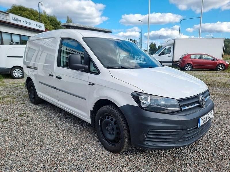 Begagnad VW Caddy Maxi 102 HK (75 kW) 2017 Vit Minibuss