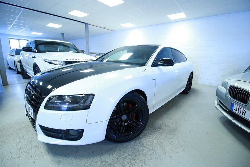 Vit Begagnad 2011 Audi A5 Sportback S-Line Halvkombi | 119 800 kr (Dyr) - Bild 1/4