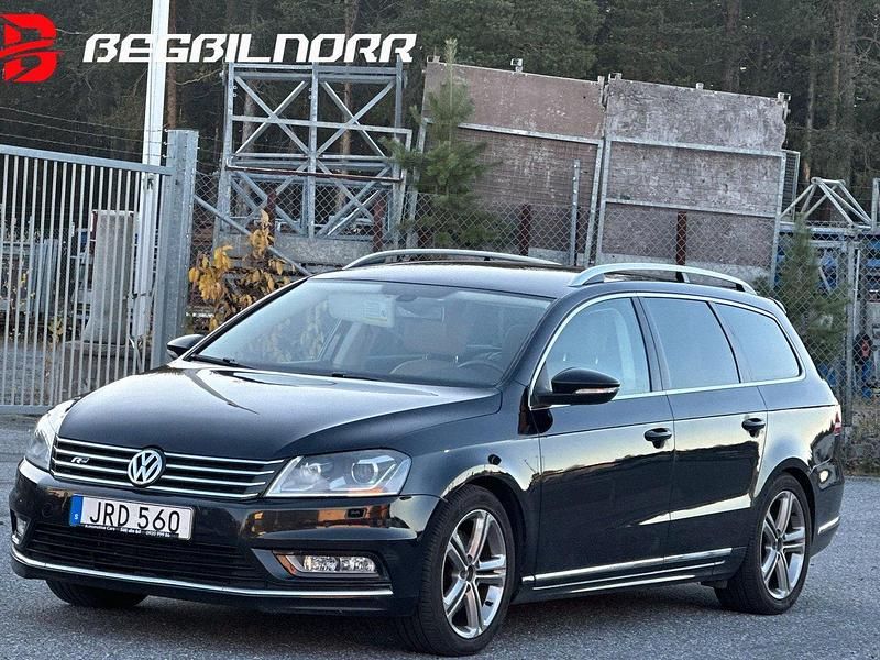 Svart Begagnad 2013 VW Passat Kombi | 94 900 kr (Marknadspris) - Bild 1/4