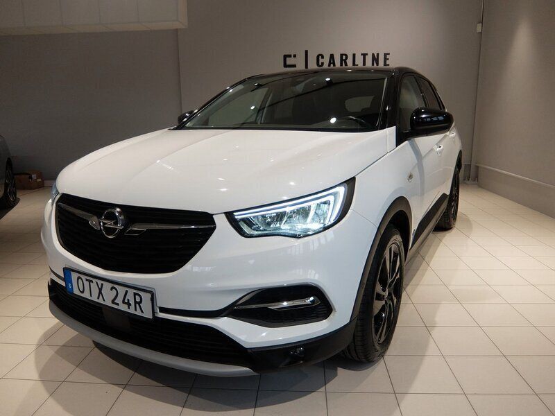 Vit Begagnad 2021 Opel Grandland X Design Edition SUV | 236 000 kr (Lite dyr) - Bild 1/4