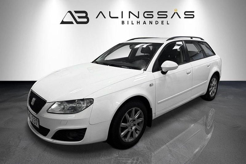 Vit Begagnad 2010 Seat Exeo Kombi | 49 900 kr - Bild 1/4