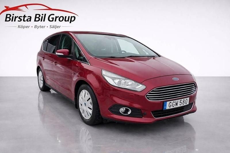 Begagnad Ford S-MAX Business Edition 180 HK (132 kW) 2016 Röd Minibuss