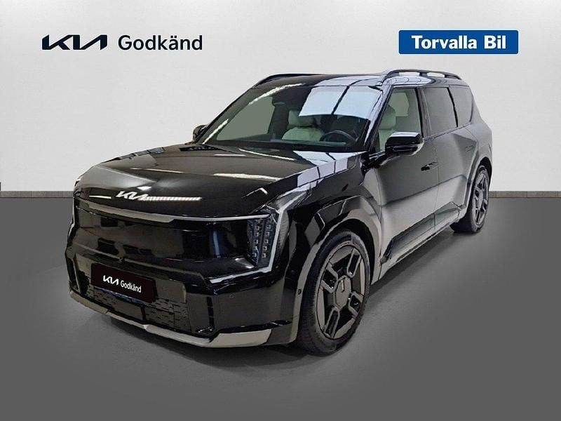 Svart (aurora black pearl) Begagnad 2023 Kia EV9 3 SUV | 749 900 kr (Marknadspris) - Bild 1/4