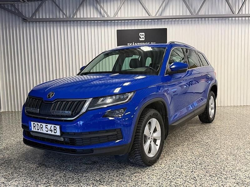 Begagnad Skoda Kodiaq Business Line 190 HK (139 kW) 2020 Blå SUV