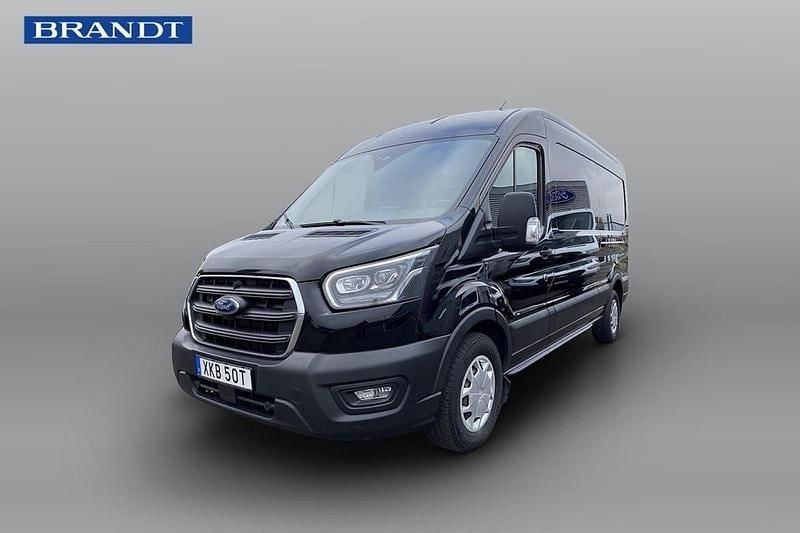 Svart Begagnad 2020 Ford Transit Van | 289 900 kr (Superpris) - Bild 1/4