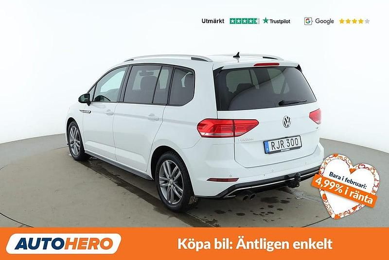Begagnad VW Touran 150 HK (110 kW) 2017 Vit Minibuss