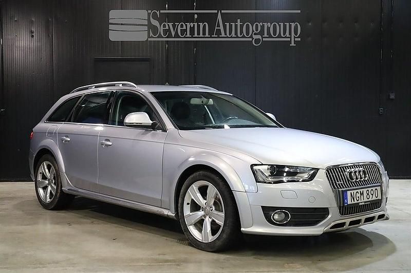 Silver Begagnad 2016 Audi A4 Allroad Sport Kombi | 149 900 kr (Bra pris) - Bild 1/4