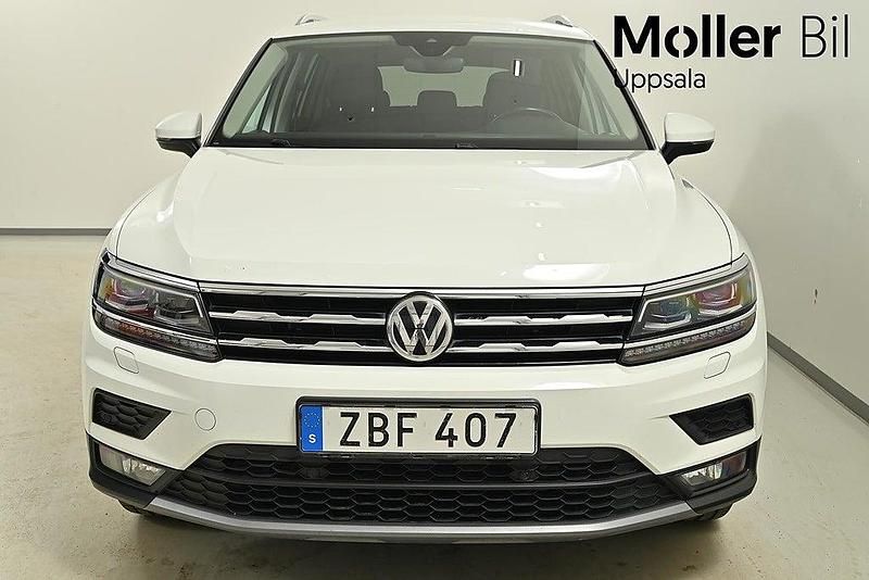 Begagnad VW Tiguan Allspace 180 HK (132 kW) 2018 Vit SUV