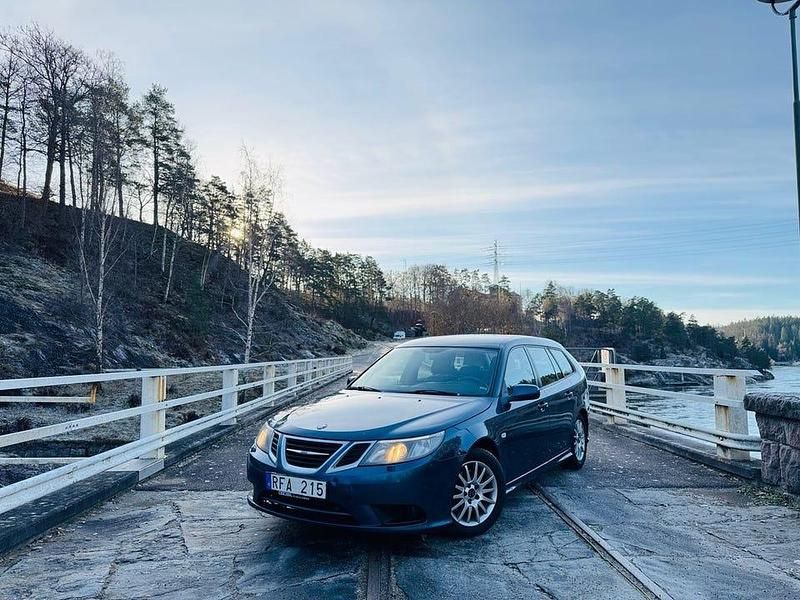 Blå Begagnad 2009 Saab 9-3 Kombi | 17 900 kr (Bra pris) - Bild 1/4