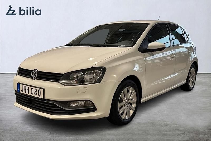 Vit Begagnad 2015 VW Polo Sedan | 79 900 kr (Marknadspris) - Bild 1/3