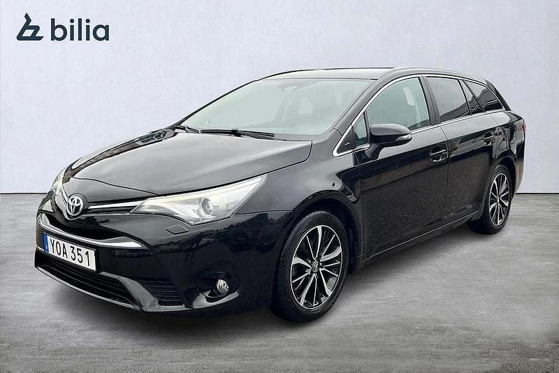 Svart Begagnad 2018 Toyota Avensis Edition Kombi | 189 900 kr (Marknadspris) - Bild 1/4