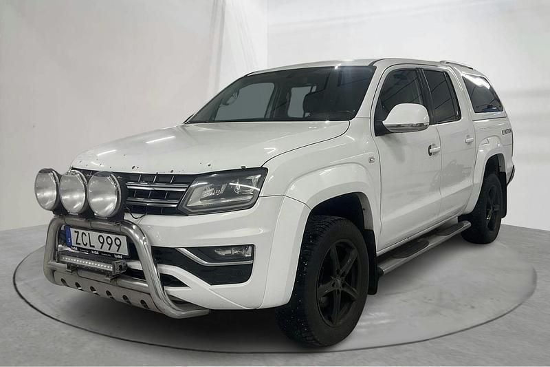 Vit Begagnad 2018 VW Amarok Pickup | 229 000 kr (Superpris) - Bild 1/4