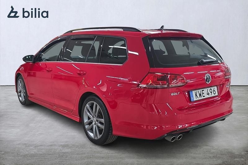 Begagnad VW Golf VII GT 151 HK (111 kW) 2016 Röd Kombi