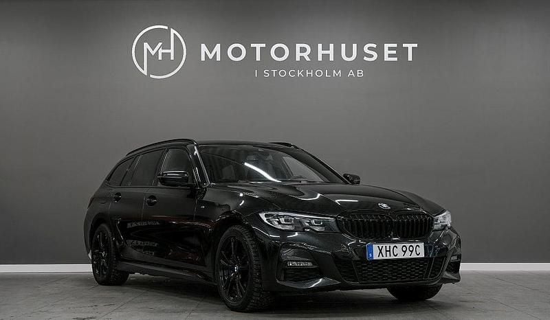 Begagnad BMW 330e M Sport 184 HK (135 kW) 2020 Svart Kombi