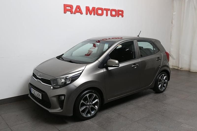 Begagnad Kia Picanto Launch Edition 67 HK (49 kW) 2017 Grå Halvkombi