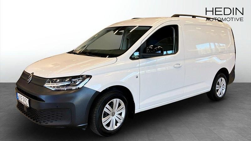 Vit (white) Begagnad 2022 VW Caddy Minibuss | 274 000 kr (Marknadspris) - Bild 1/4
