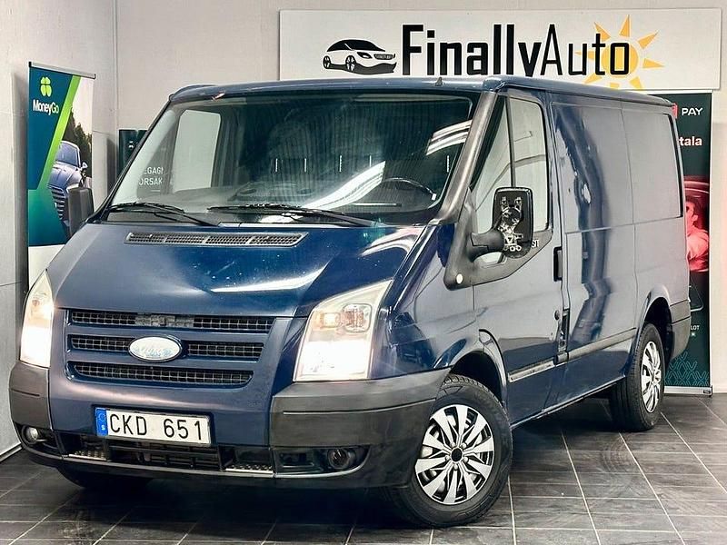 Blå Begagnad 2010 Ford Transit T260 Minibuss | 48 900 kr (Marknadspris) - Bild 1/4