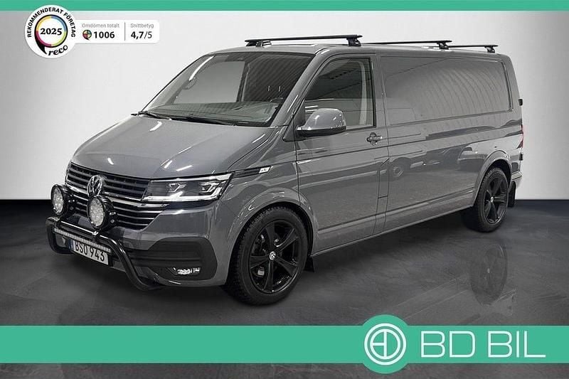 Grå Begagnad 2021 VW T6.1 Van | 499 800 kr (Marknadspris) - Bild 1/3