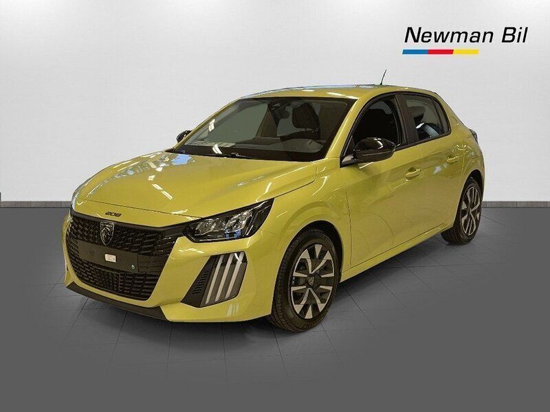 Gul Begagnad 2024 Peugeot 208 Style Halvkombi | 199 700 kr (Marknadspris) - Bild 1/4