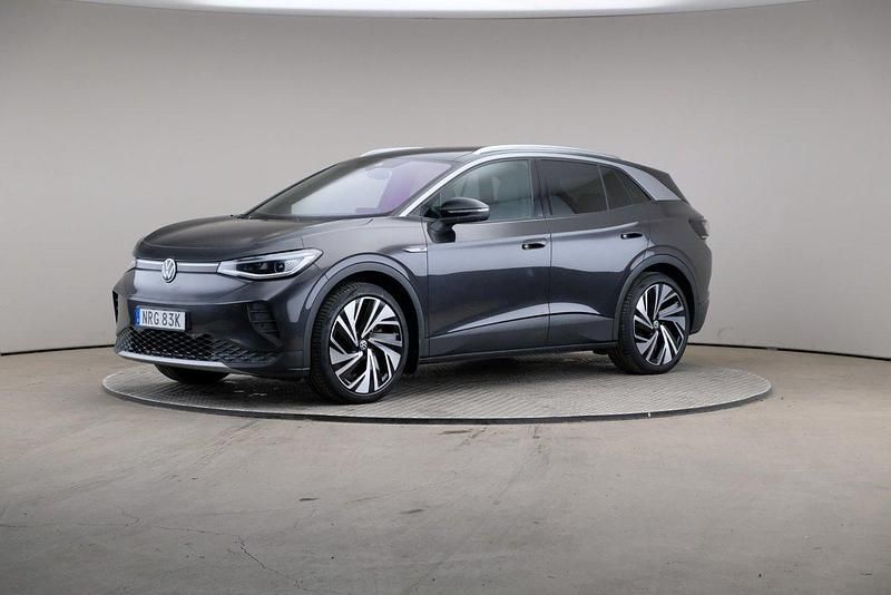 Mörkgrå Begagnad 2021 VW ID.4 Pro Performance SUV | 269 000 kr (Marknadspris) - Bild 1/4