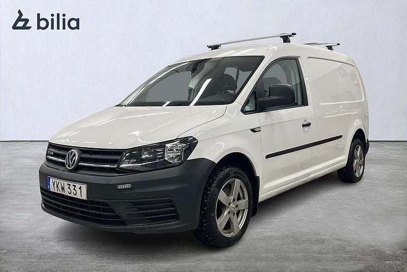 Begagnad VW Caddy Maxi 2017 Vit Minibuss