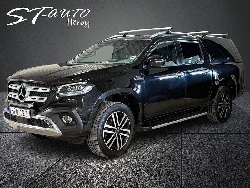Svart Begagnad 2019 Mercedes X350 Pickup | 349 900 kr (Dyr) - Bild 1/4