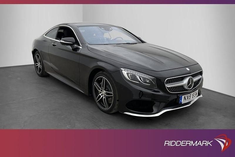 Svart Begagnad 2016 Mercedes 500 AMG Sportkupé | 519 900 kr - Bild 1/3