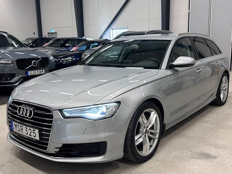 Silver Begagnad 2015 Audi A6 Kombi | 159 700 kr (Bra pris) - Bild 1/4
