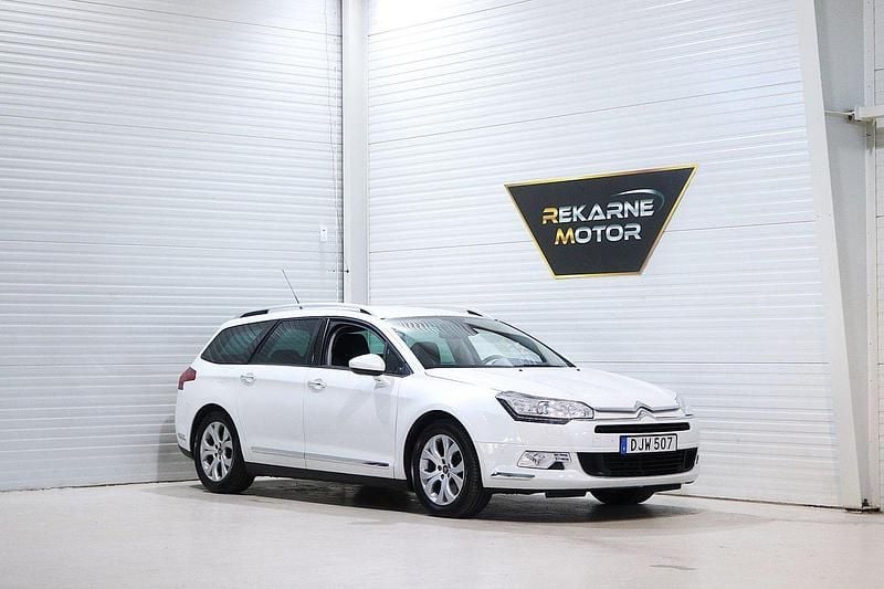 Vit Begagnad 2015 Citroën C5 Kombi | 139 900 kr (Dyr) - Bild 1/3