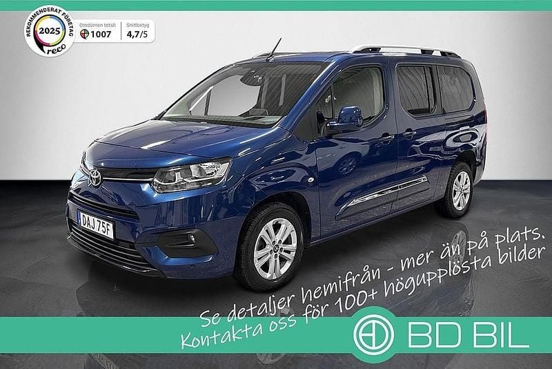 Blå Begagnad 2020 Toyota Proace Verso City Kombi | 299 900 kr (Marknadspris) - Bild 1/3