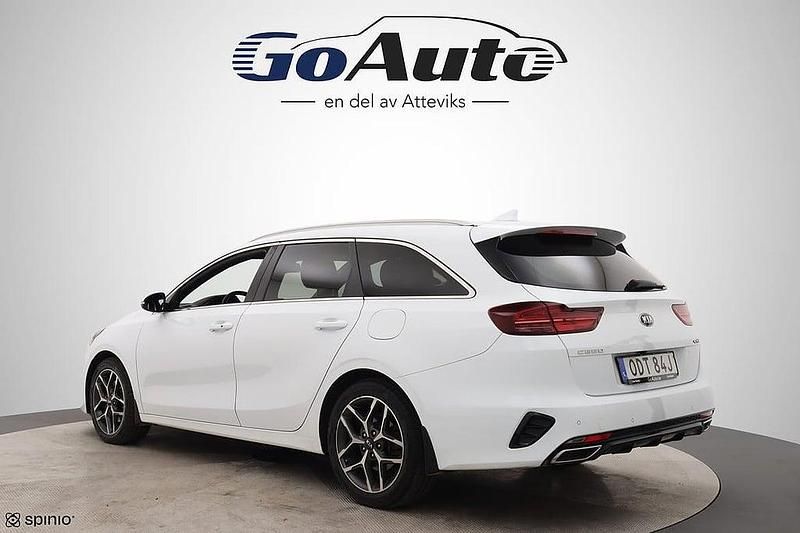 Begagnad Kia Ceed GT-Line 140 HK (102 kW) 2019 Vit Halvkombi