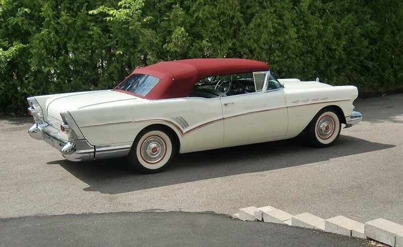 Vit Begagnad 1957 Buick Roadmaster Cab | 995 000 kr - Bild 1/4