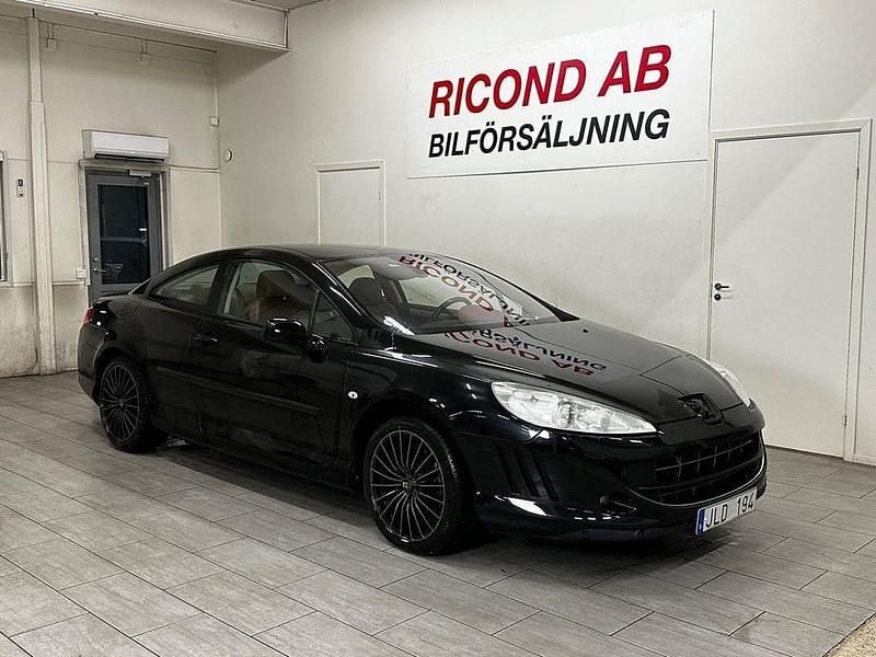 Svartmet Begagnad 2008 Peugeot 407 Coupe Sportkupé | 59 900 kr - Bild 1/4
