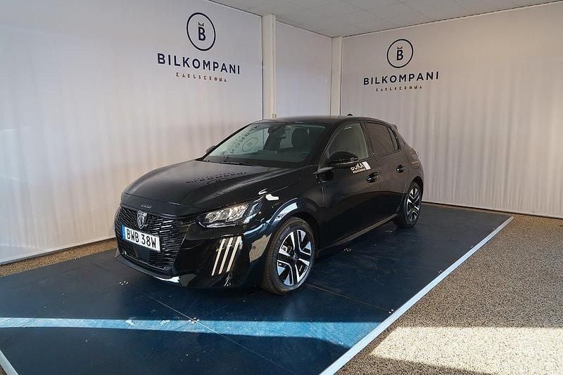 Svart Begagnad 2024 Peugeot 208 Allure Halvkombi | 264 800 kr - Bild 1/4