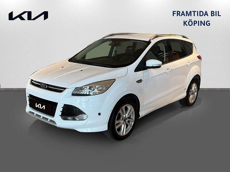 Vit Begagnad 2015 Ford Kuga Titanium X SUV | 165 000 kr (Marknadspris) - Bild 1/4