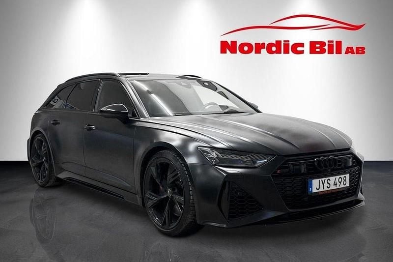 Svart Begagnad 2021 Audi RS6 Comfort Kombi | 959 900 kr (Superpris) - Bild 1/4