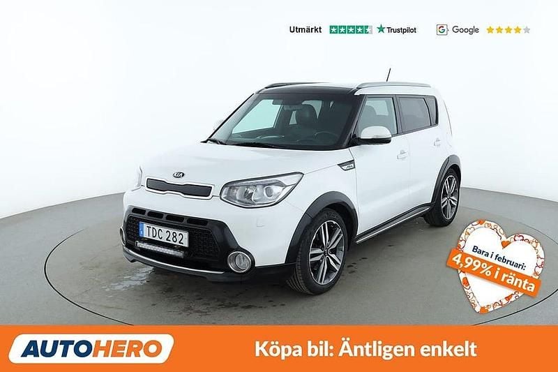 Begagnad Kia Soul 133 HK (97 kW) 2014 Vit SUV