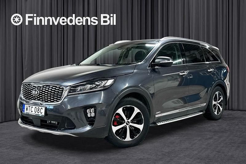 Grå Begagnad 2019 Kia Sorento SUV | 339 000 kr (Marknadspris) - Bild 1/4
