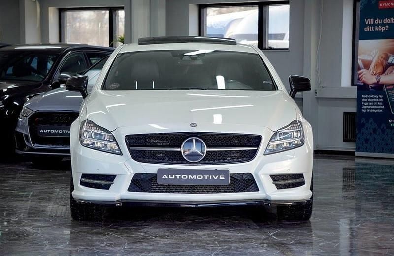 Begagnad Mercedes CLS350 AMG 265 HK (194 kW) 2013 Vit Sportkupé