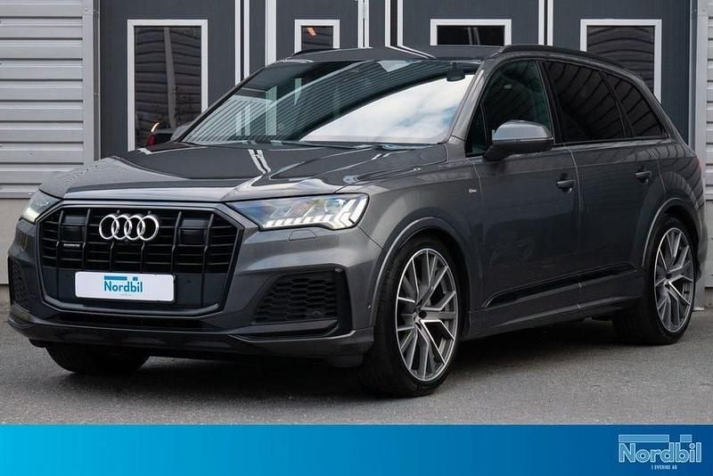 Begagnad Audi Q7 S-Line 286 HK (210 kW) 2019 Grå SUV