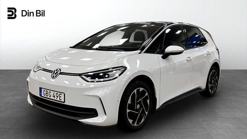 Begagnad VW ID.3 Comfortline 169 kW (231 HK) 2024 Vit Halvkombi