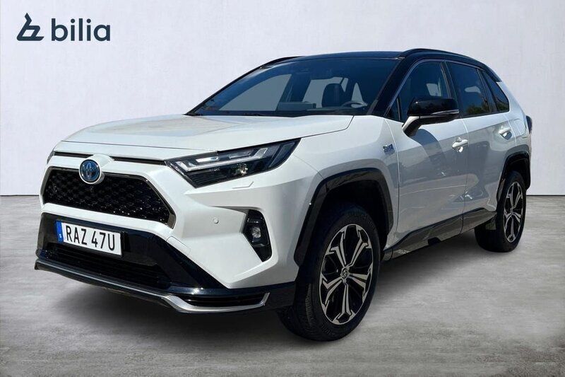 Vit Begagnad 2023 Toyota RAV4 Hybrid Premium SUV | 559 900 kr (Dyr) - Bild 1/3